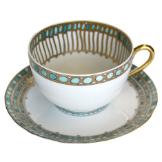 Syracuse Dinnerware Collection in Turquoise