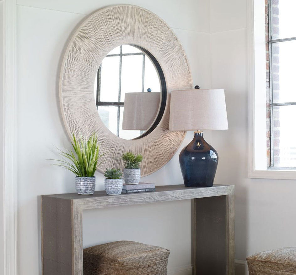 Sailor's Knot Round Mirror