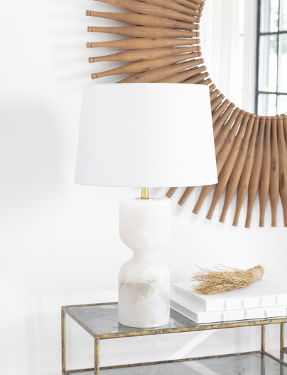 Joan Alabaster Table Lamp