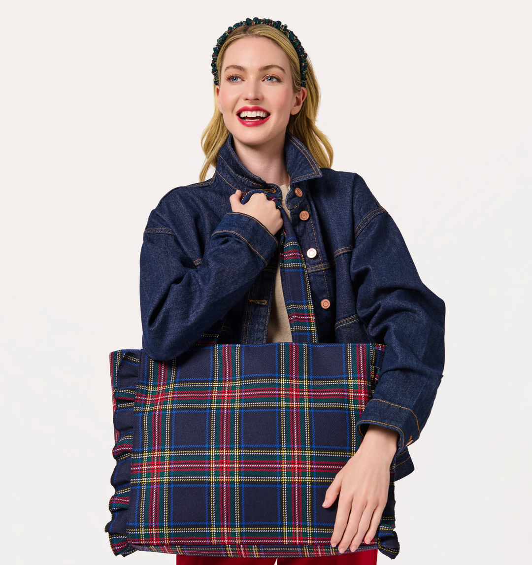 Scottie Ruffle Tote (3 Colors)
