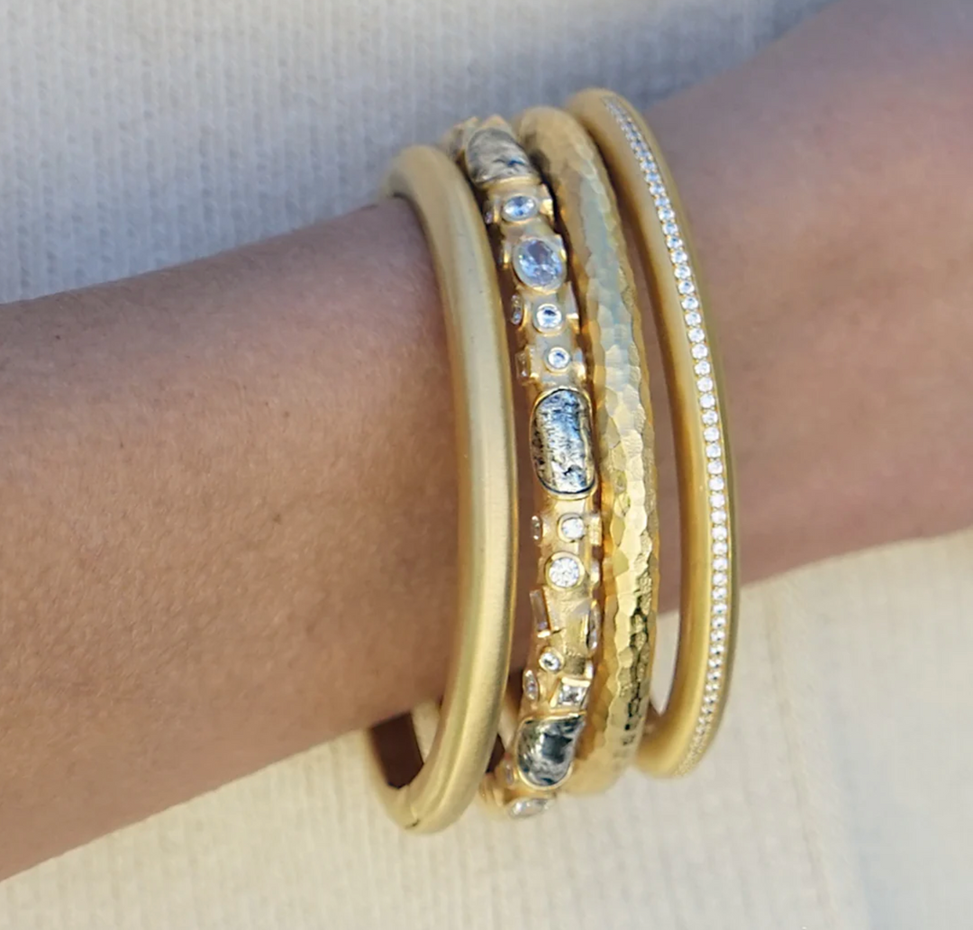 Gold Riva Bangle Bracelet