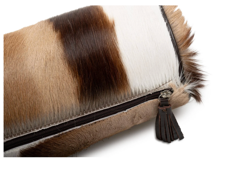 Springbok Hide Bolster Pillow