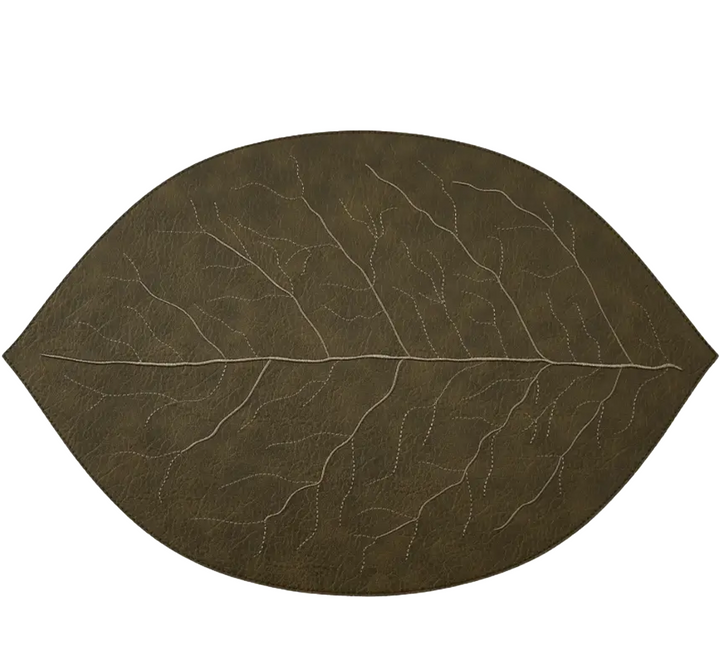 Sedona Embroidered Leaf Placemat (3 Colors)