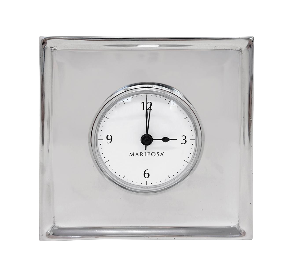 Signature Engraved Square Clock