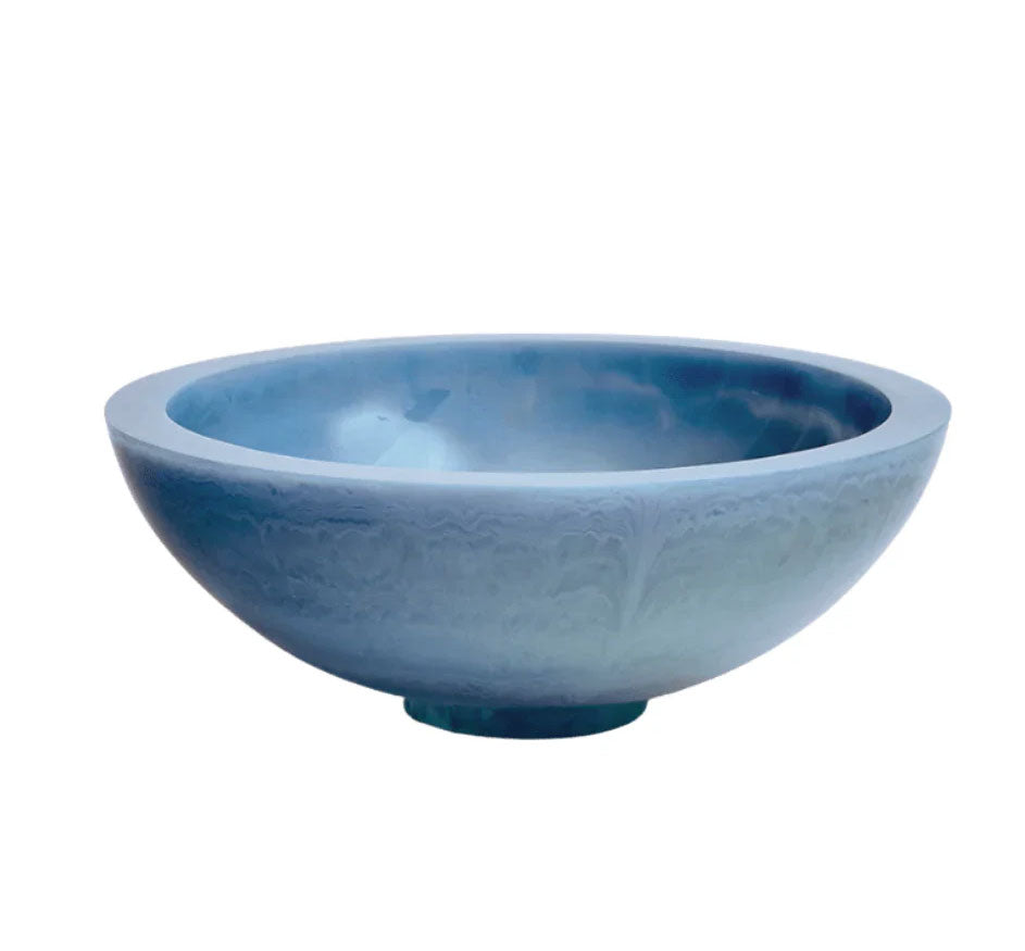 Frosted Sorrento Bowl In Sky Blue