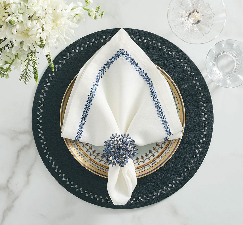 Starry Night Placemat in Cadet