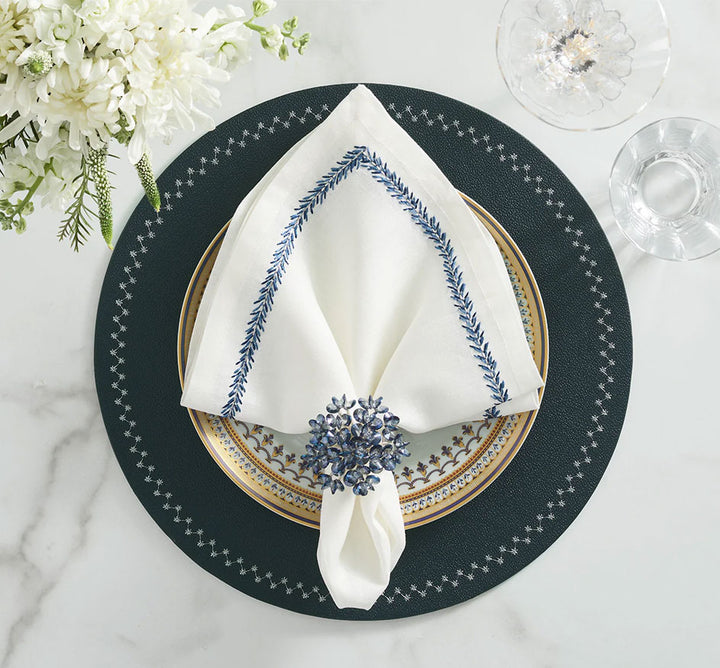 Starry Night Placemat in Cadet