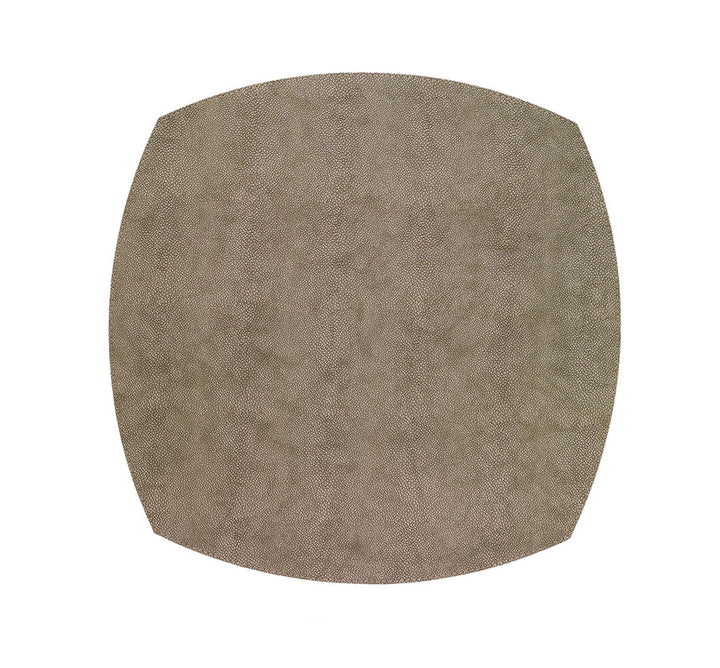 Stingray Elliptic Square 16" Placemat (Set of 4, Available In 3 Colors )