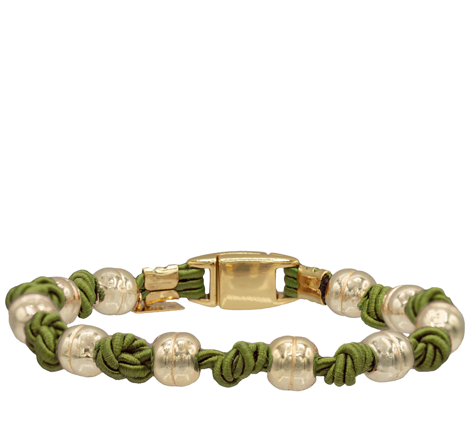 Sue Silk Knotted Bracelet