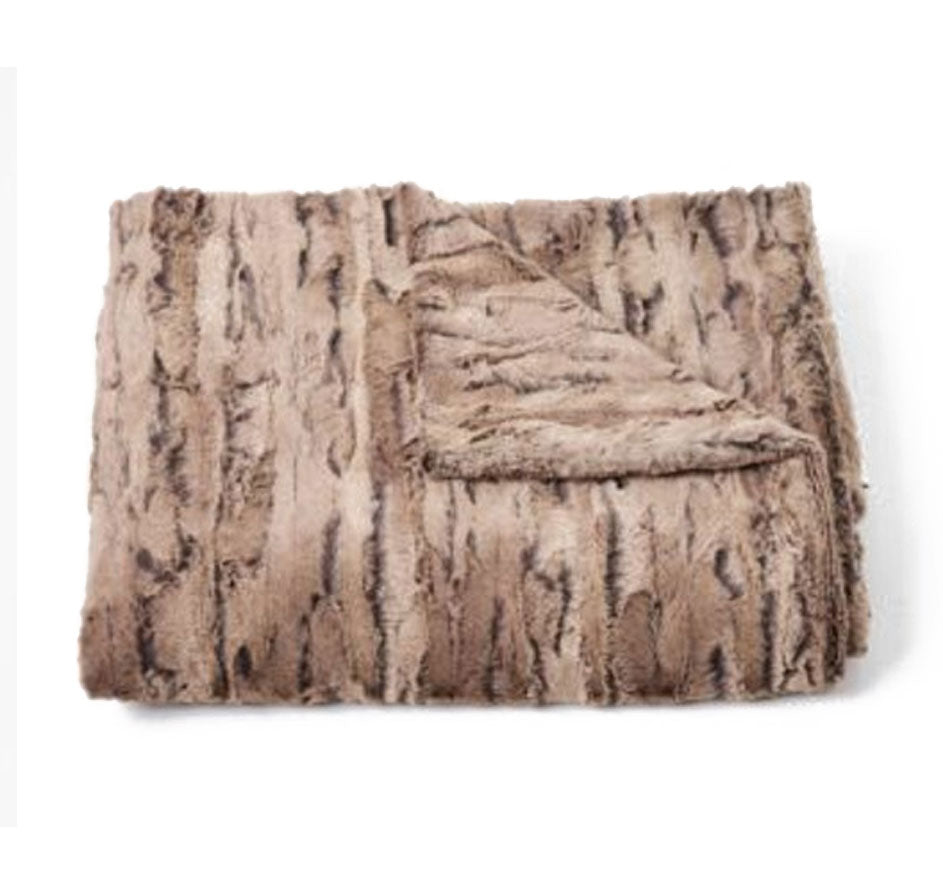 Mocha Heather Standard Throw