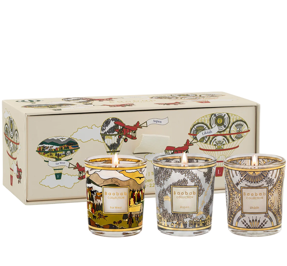 Trio Travel Candles