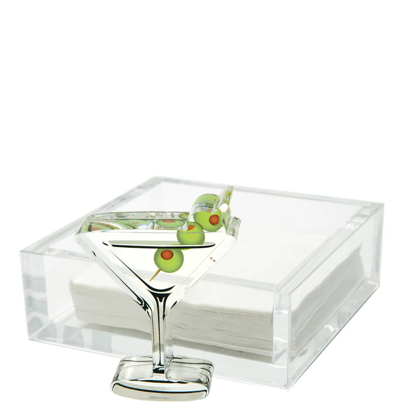 Martini Cocktail Napkin Holder