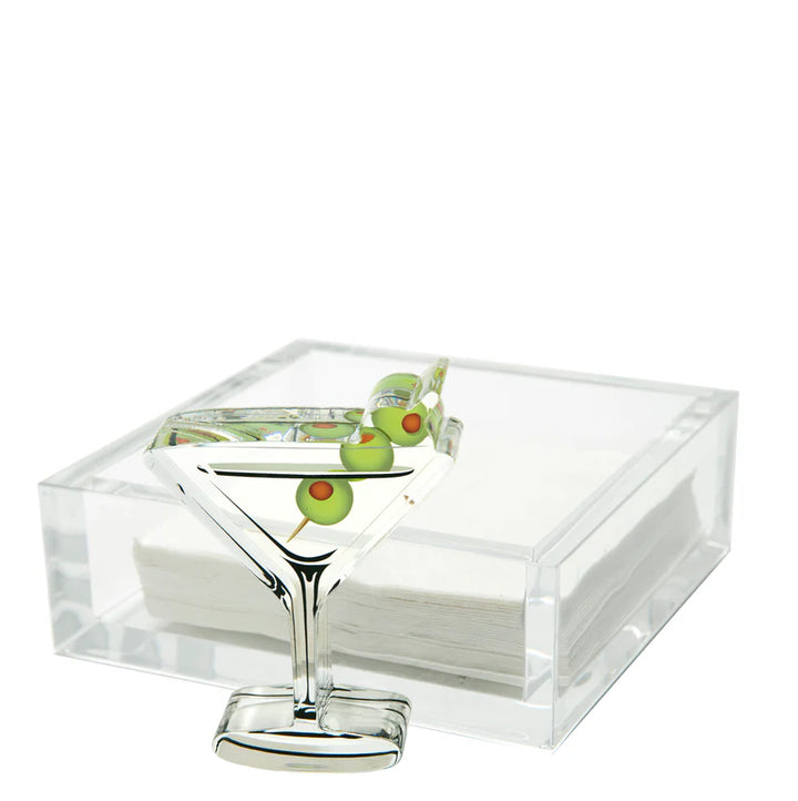 Martini Cocktail Napkin Holder