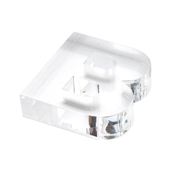 Clear Acrylic Letter Paperweight