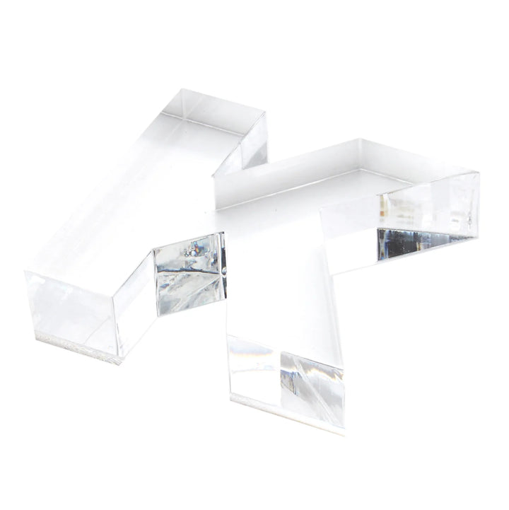 Clear Acrylic Letter Paperweight