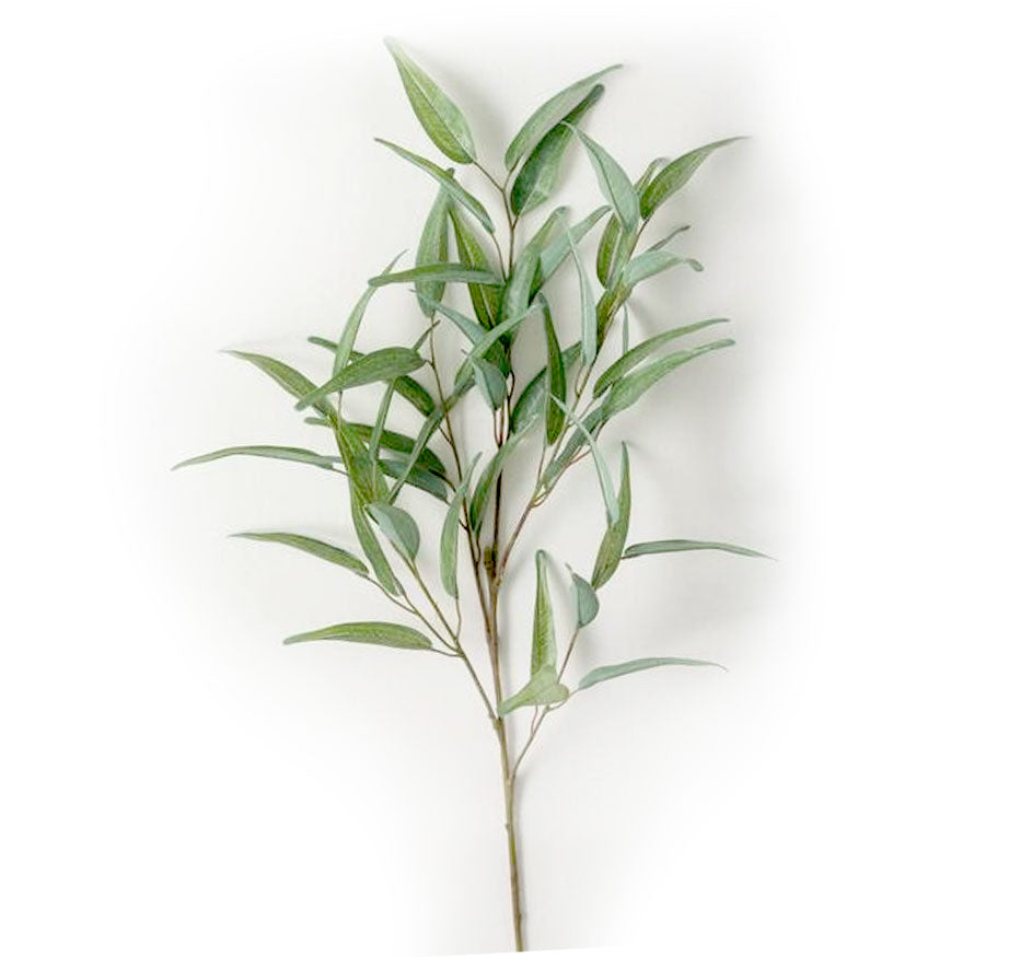 Artificial Tall Willow Eucalyptus Spray