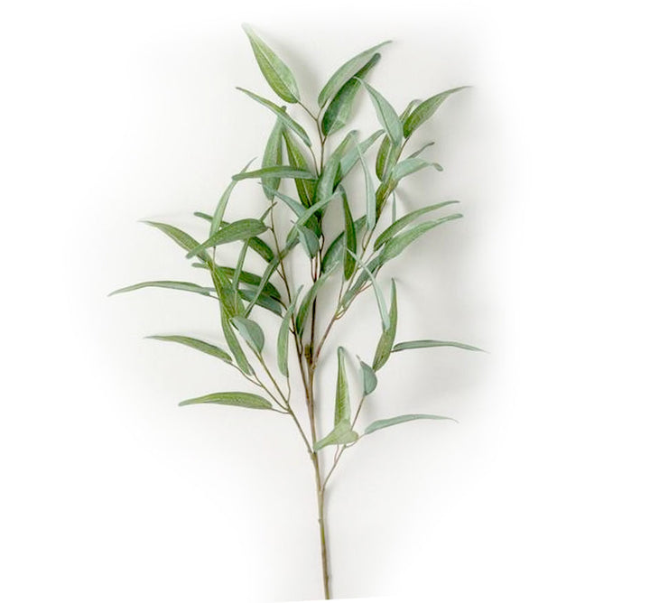 Artificial Tall Willow Eucalyptus Spray