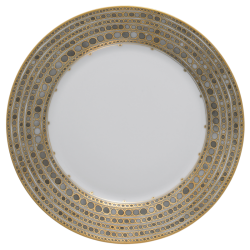 Syracuse Dinner Plate in Taupe