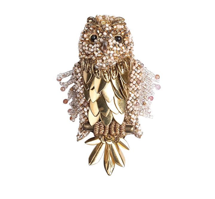Tawny Brooch
