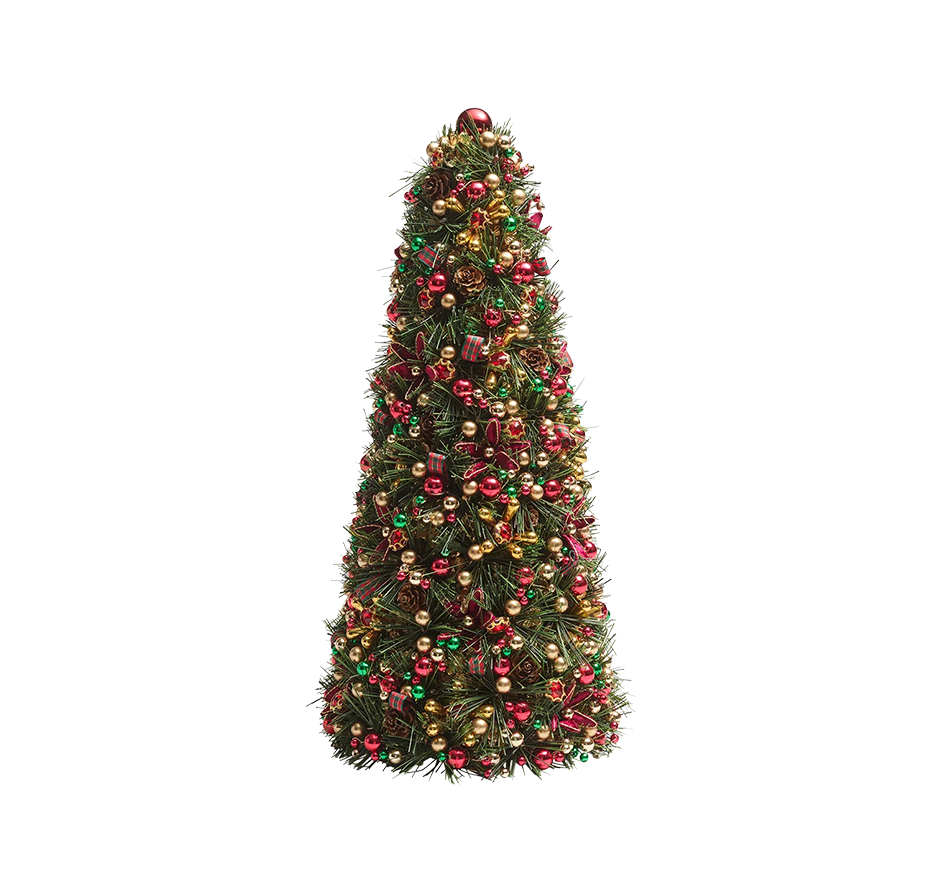 Tinsel Tree 17"