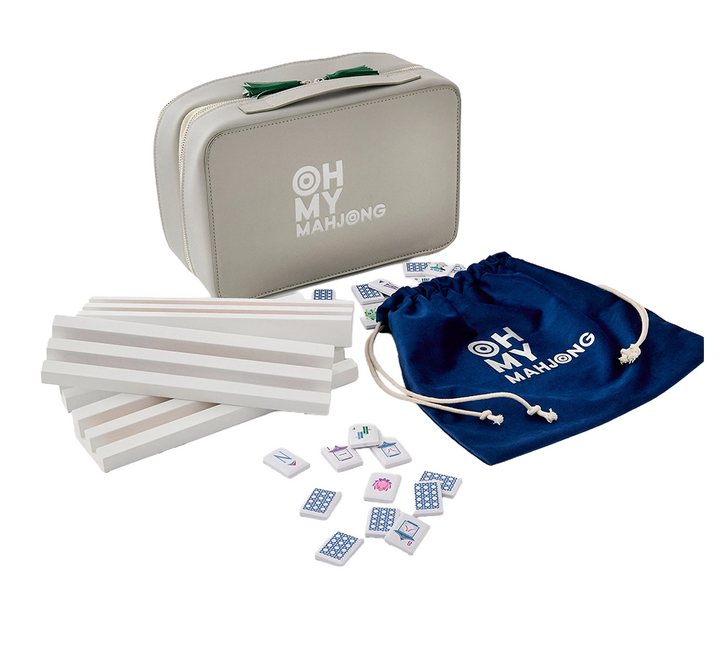 Travel Mahjong Tiles - Cadet