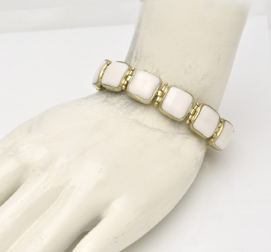 material-possessions-Double-Sided-Hinged-Squares-Bracelet-in-Bone-and-Silver