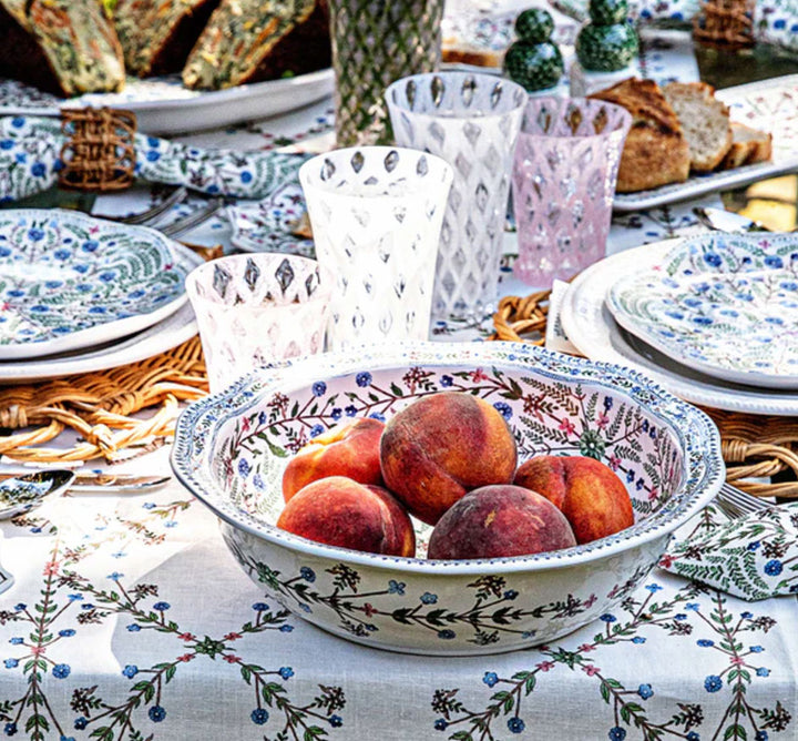 Villa Seville Serving Bowl in Chambray