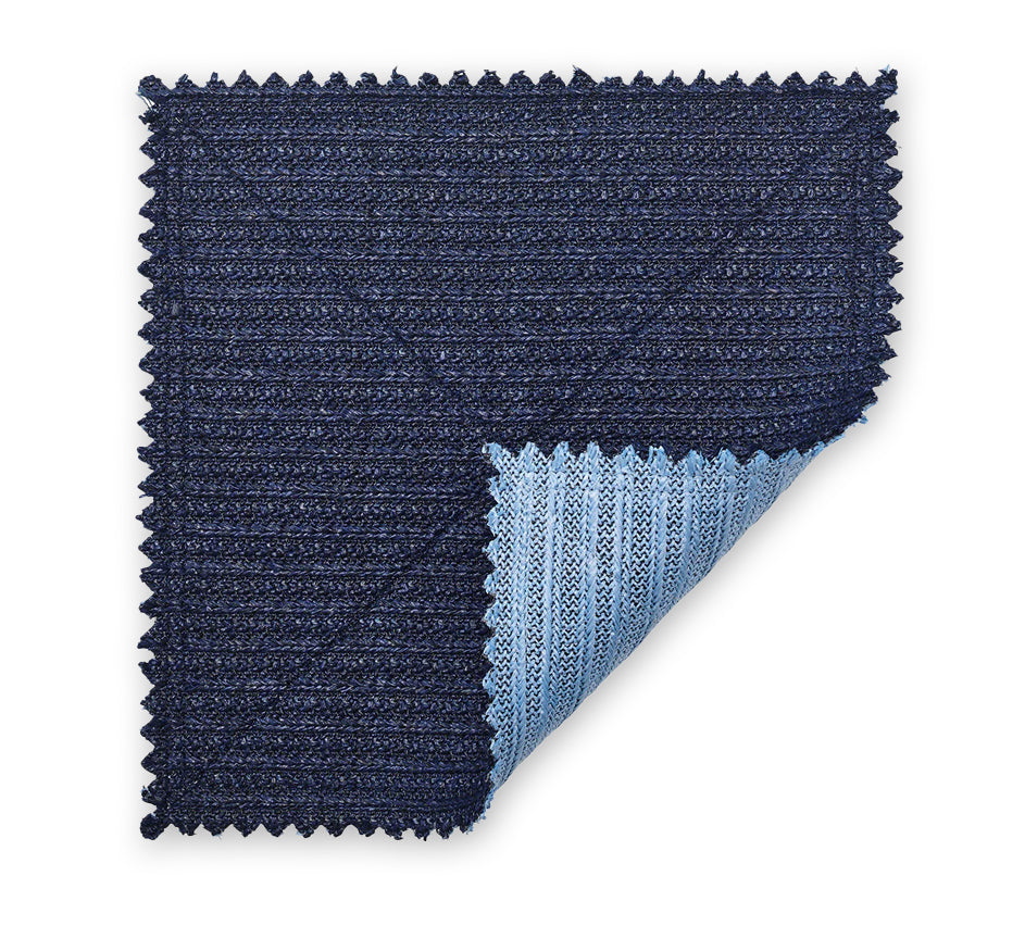 Vista Placemat in Navy & Periwinkle