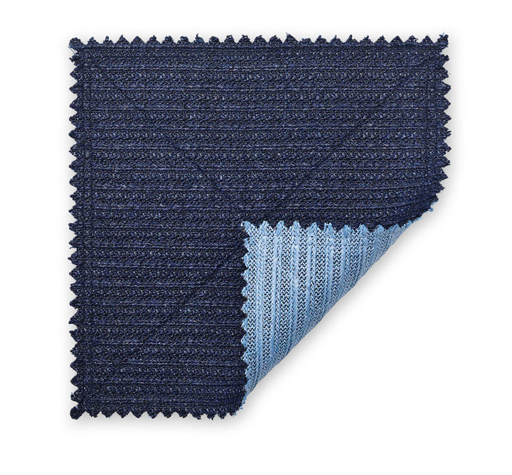 Vista Placemat in Navy & Periwinkle