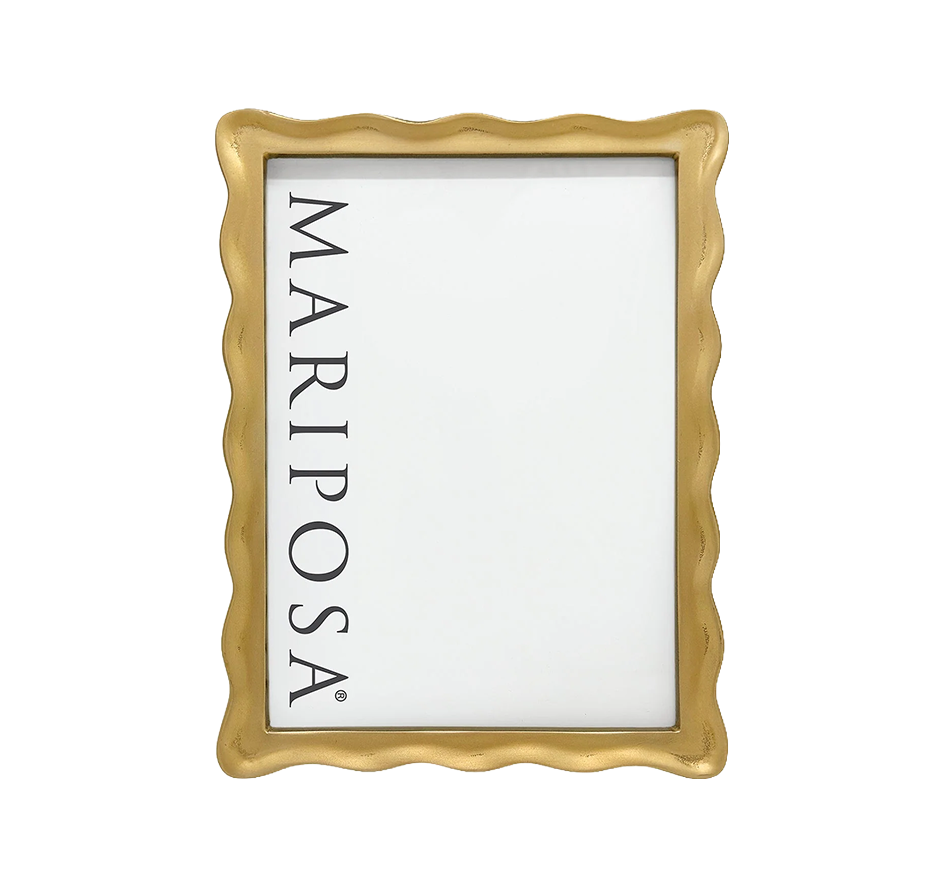 Wavy Frame Gold (2 Sizes)