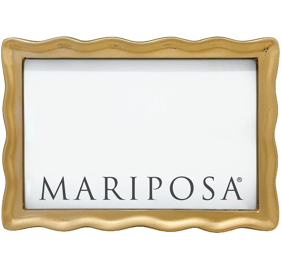 Wavy Frame Gold (2 Sizes)