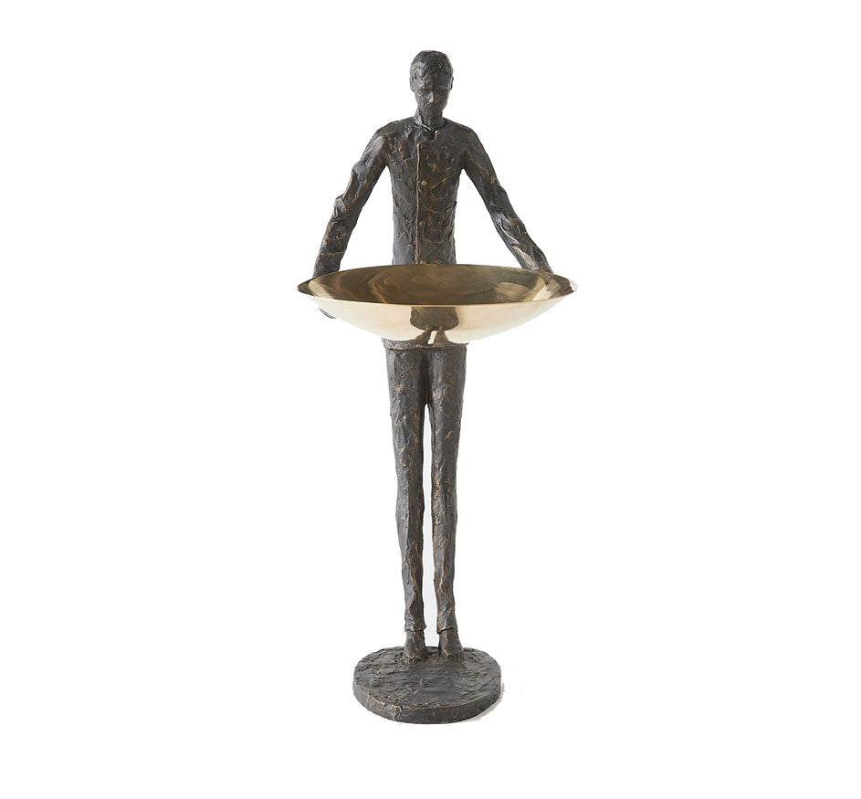 Wooster Sculpture-Bronze w/Brass Plate