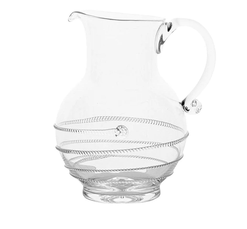 Amalia Glass Round Pitcher