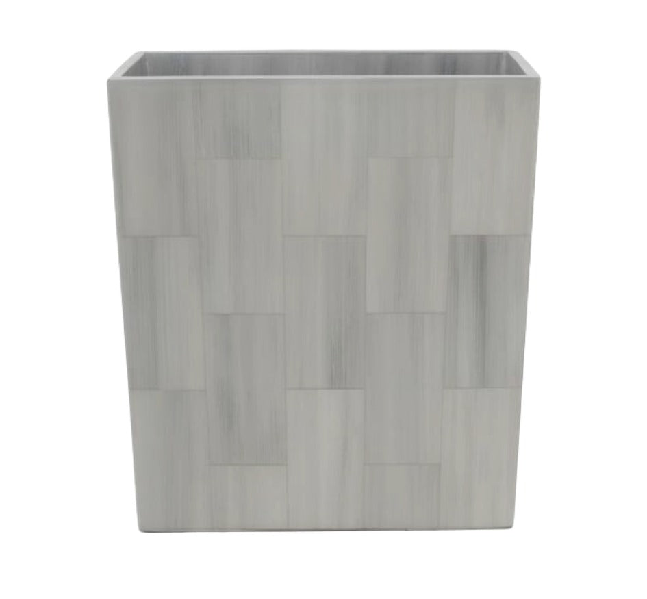 Arles Wastebasket in Light Gray