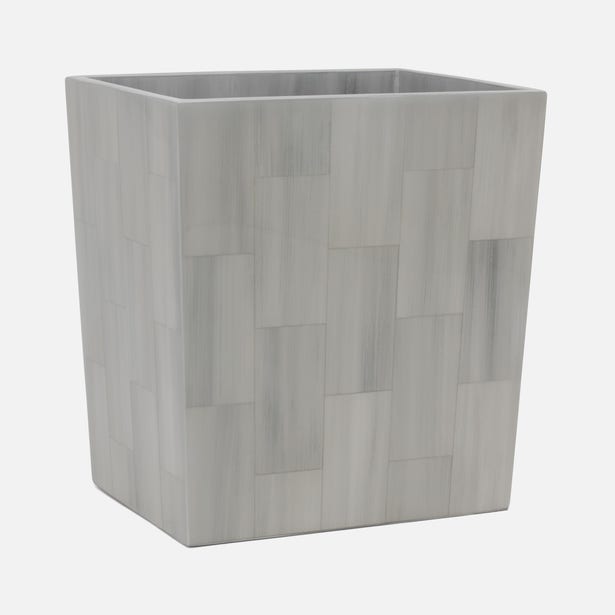 Arles Wastebasket in Light Gray