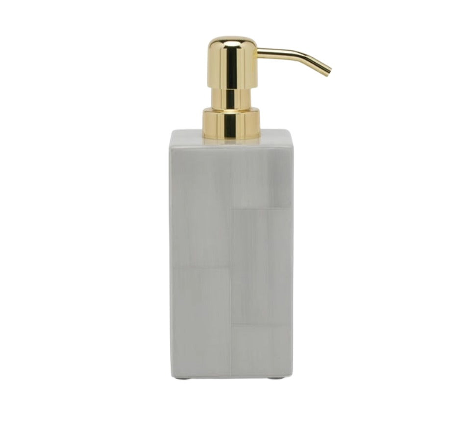 Arles Soap Pump in Light Gray