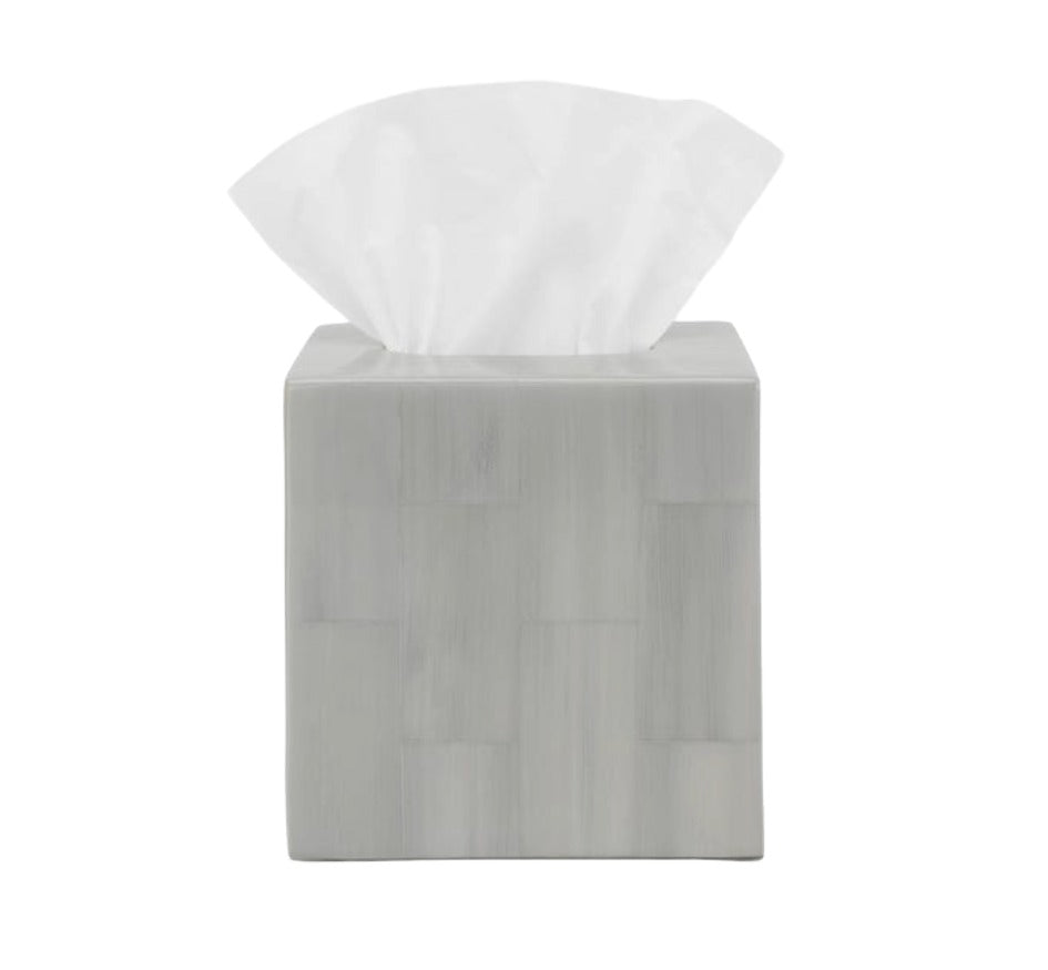 Arles Tissue Box in Light Gray