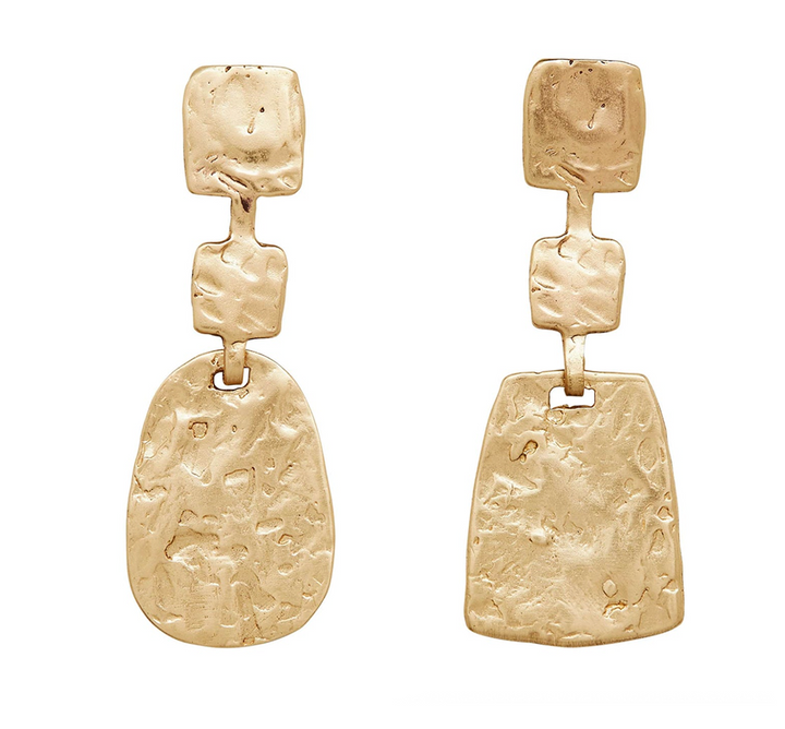 Artifact Doorknocker Bronze Earrings