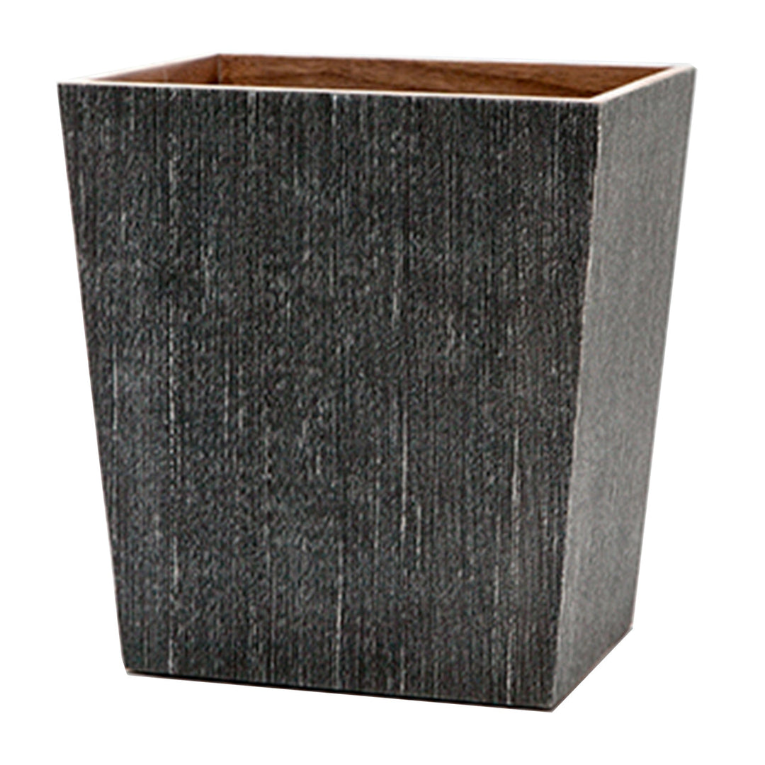 Bruges Wastebasket in Charcoal