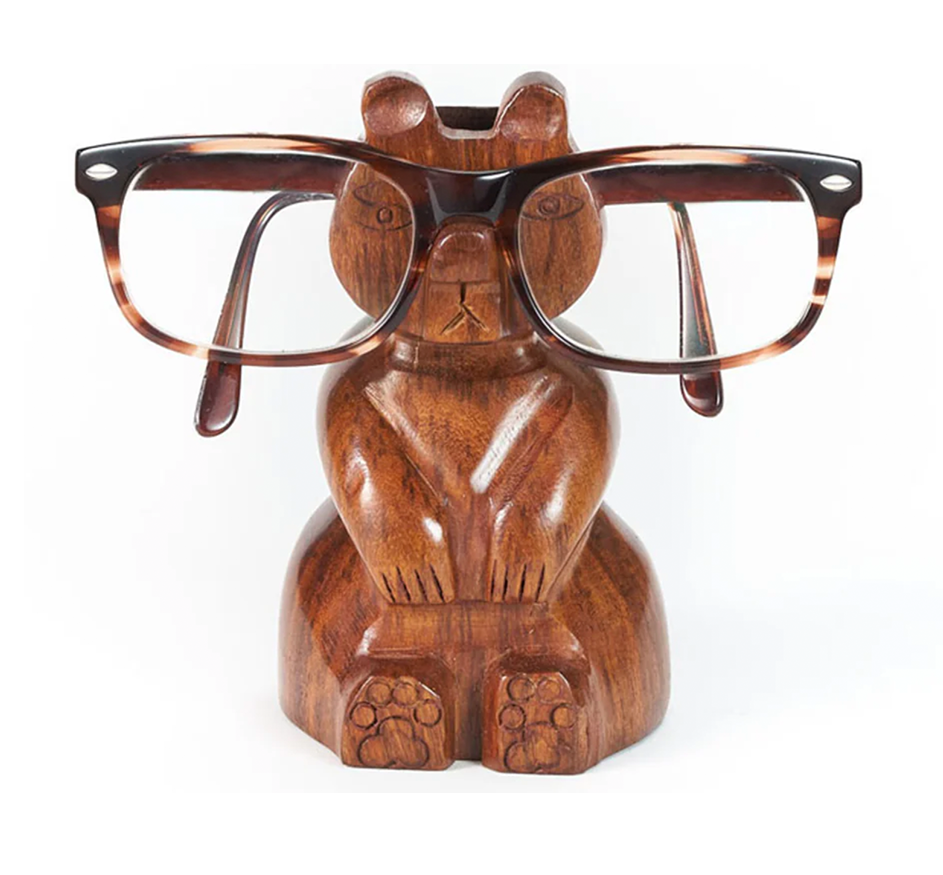 Bear Eyeglasses Holder Stand