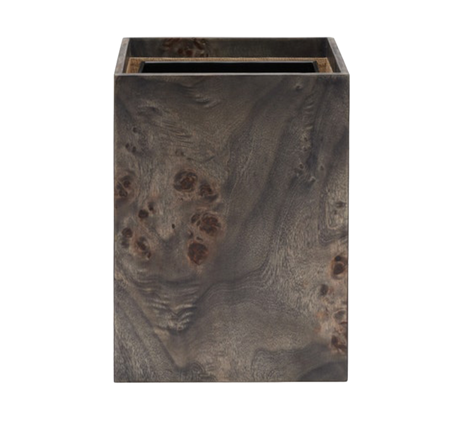 Bern Square Wastebasket In Ash Grey