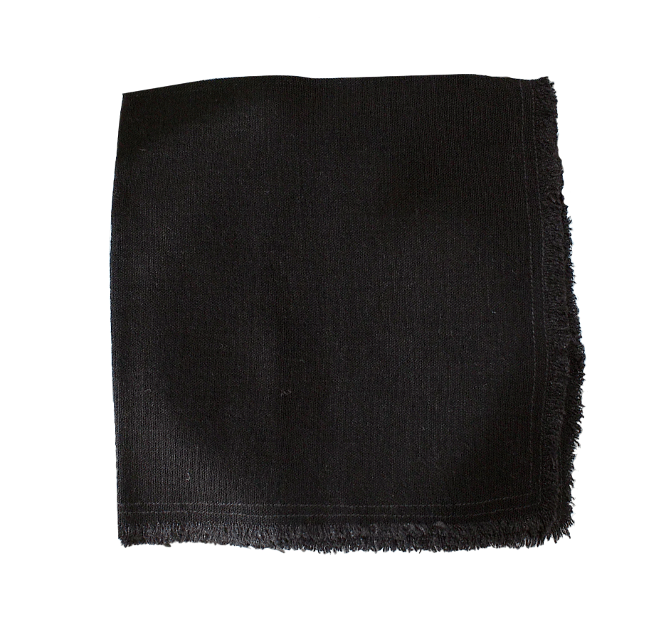 Provence Napkin with Fringe (Set of 4, Available in 3 Colors)