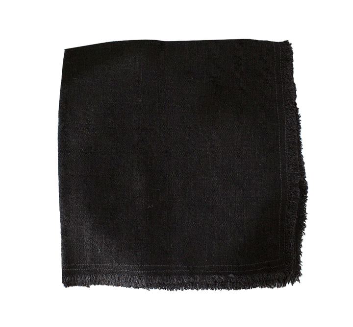 Provence Napkin with Fringe (Set of 4, Available in 3 Colors)