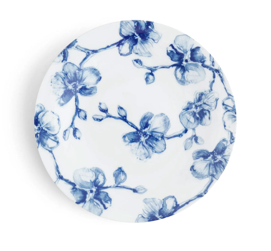 Blue Orchid Salad Plate