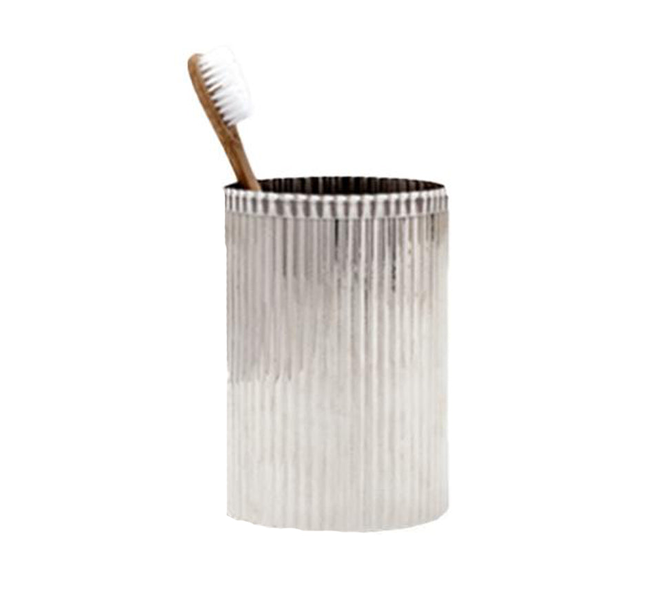 Redon Toothbrush Holder in Shiny Nickel