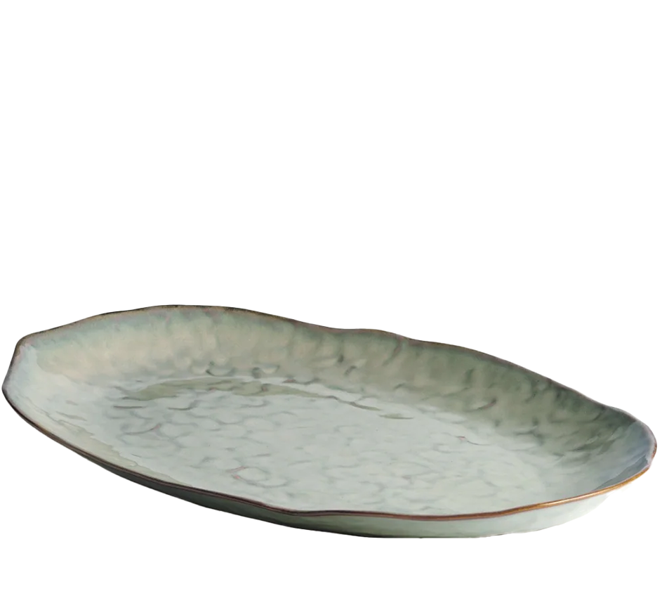 Burlington Large Oval Platter in Moss Glen