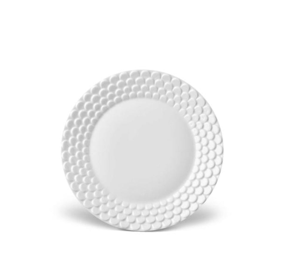 Aegean Bread Plate in White