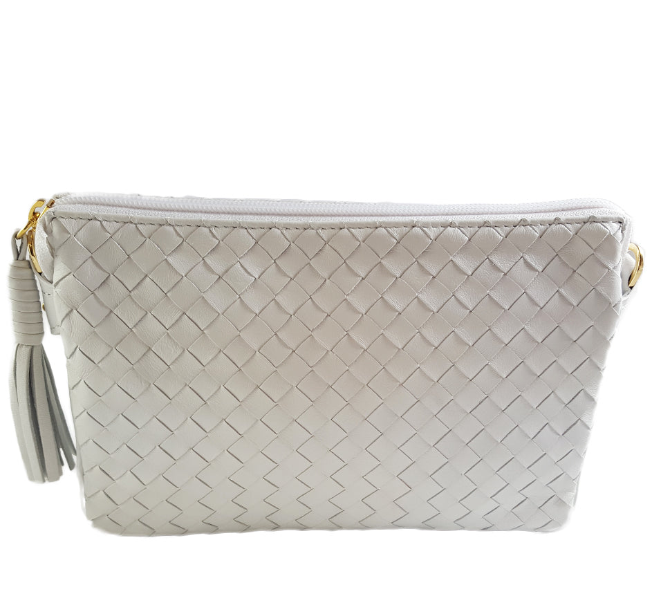 Large Three Section Crossbody Purse