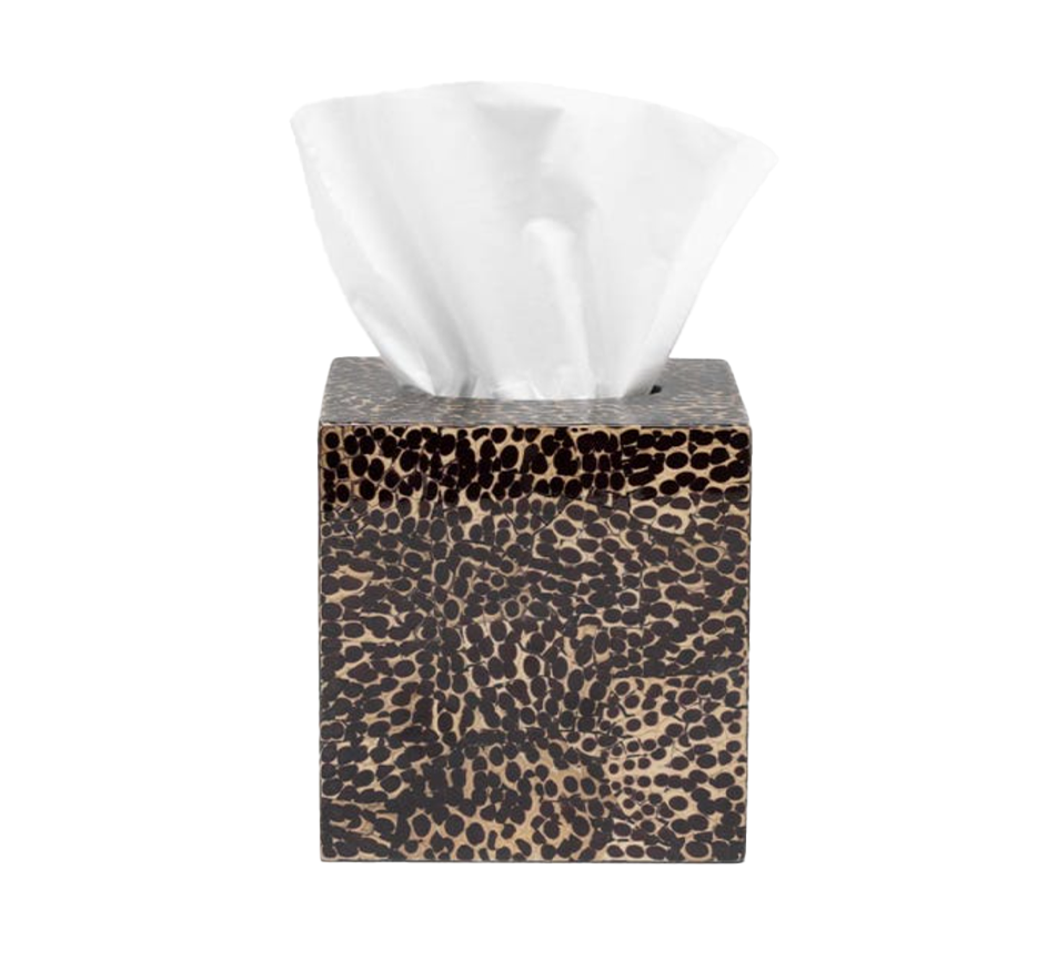 Callas Tissue Box in Deep Bronze