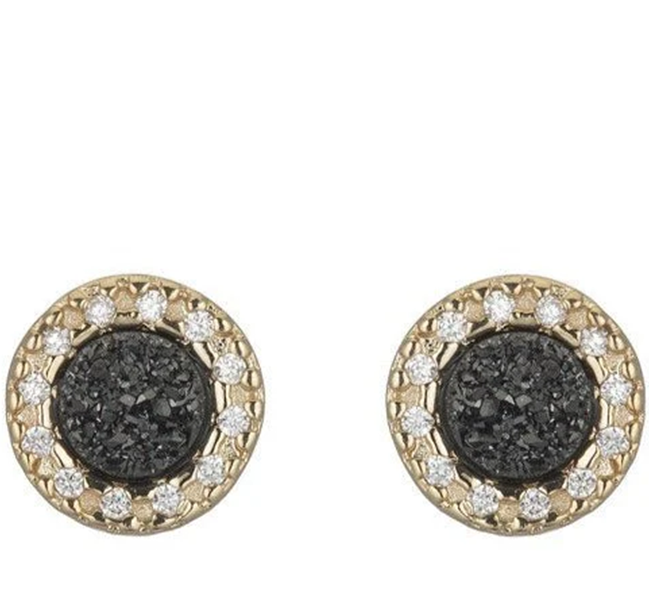 Chrissy Embellished Dot Studs